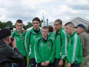 Irish Olympic Boxing Team 2008 at the Irish Classic & Vintage Motor Show