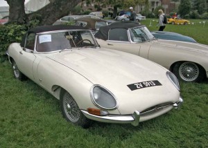 Etype April 1961 External Bonnet Locks