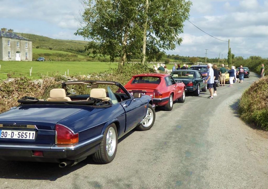 IJDC Jaguar XJS at Father Teds House