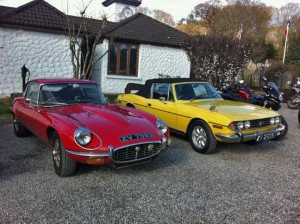 SIII Etype and Triumph Stag