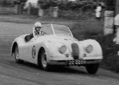 Leslie Spivack XK120 Leinster Trophy Pracrtice 1952