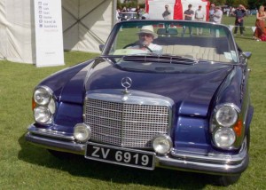 Terenure Car Show 1970 Mercedes 280 SE convertible