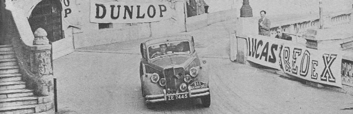 1953 Monte Carlo Rally Vard Jolley