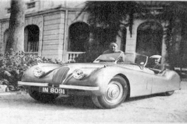 Jaguar XK120 ArthurWhite